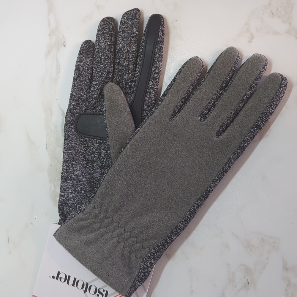 Women's Soft Gray Gloves
